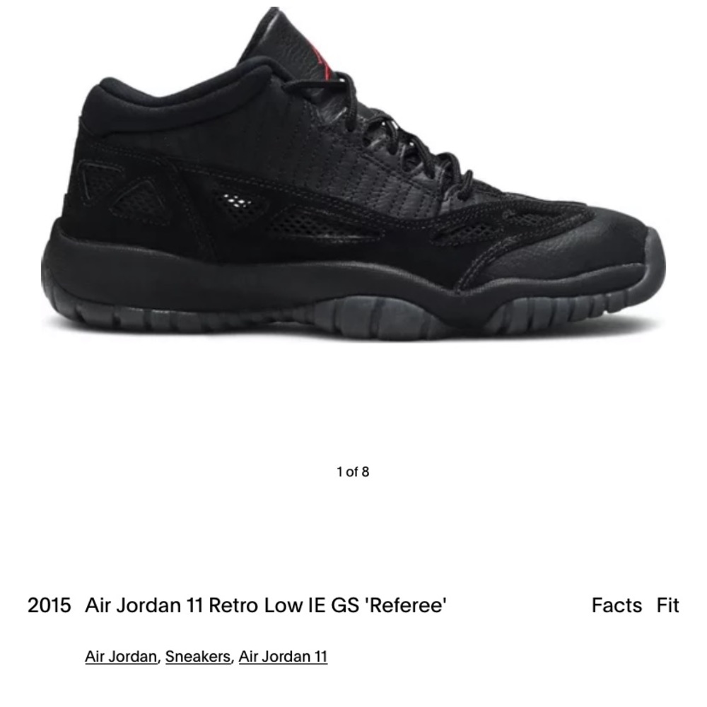Jordan 11 low referees